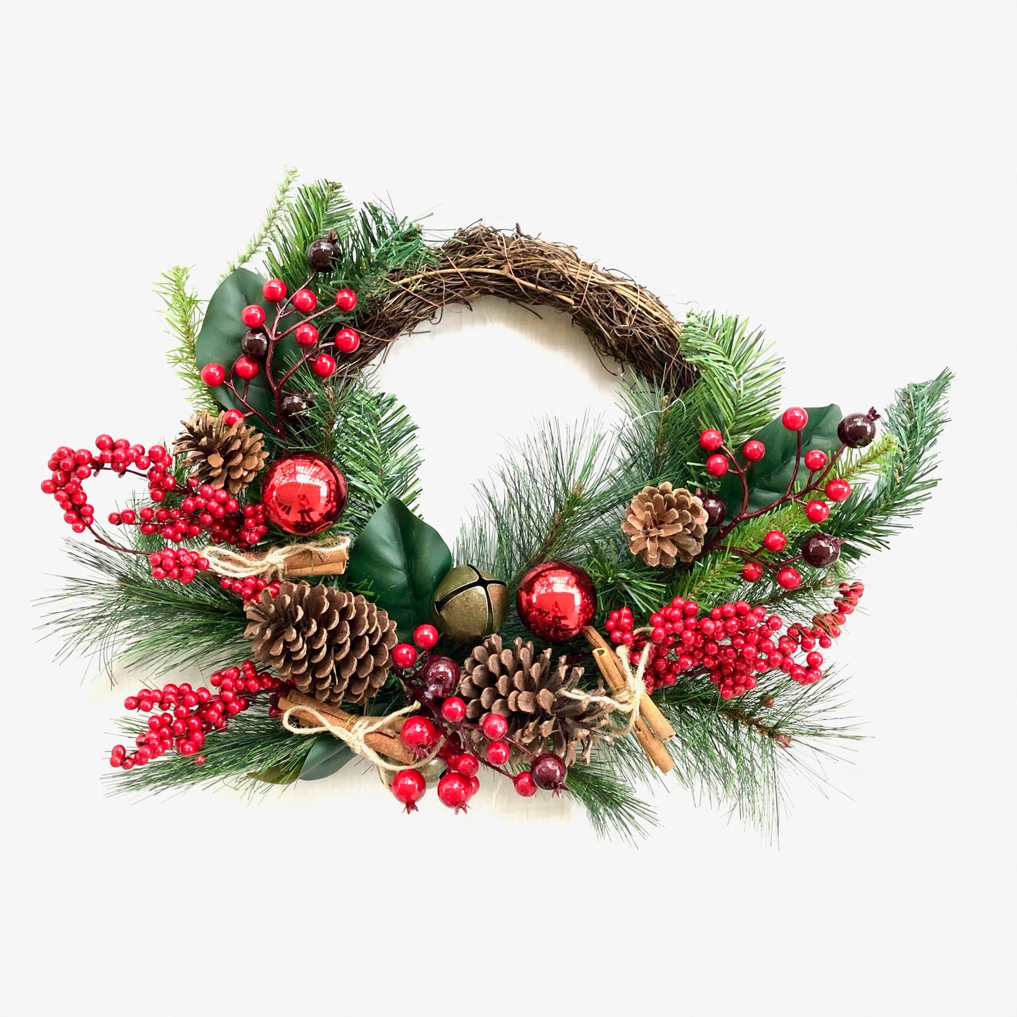 Christmas wreath for front door