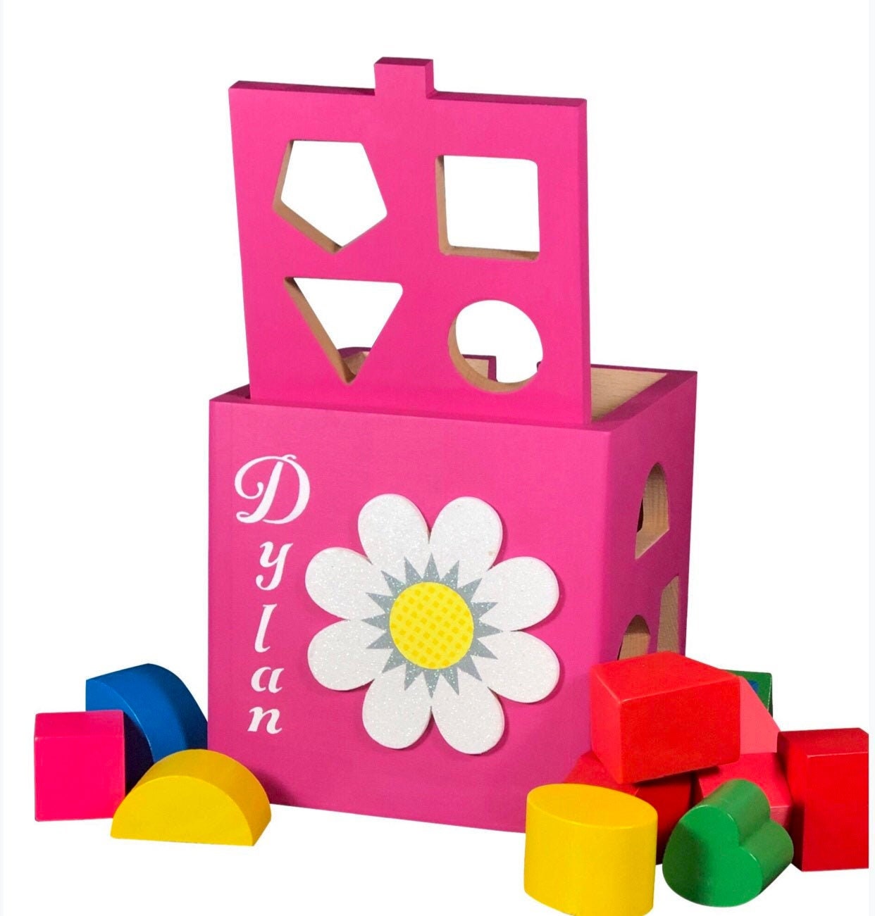 Wooden toys for 1 years old baby girl / custom Handmade in USA