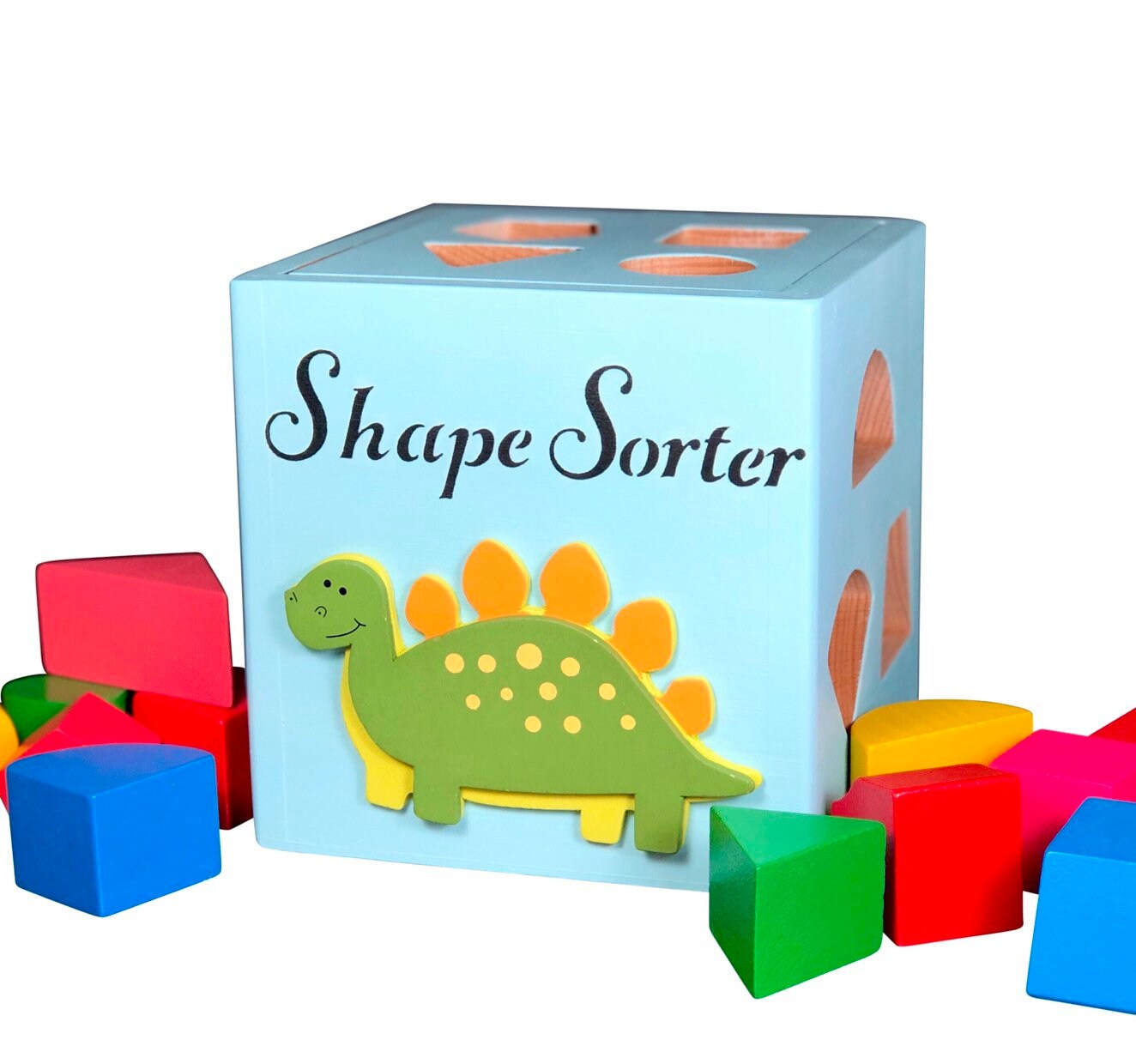 Fine motor skills toys baby and toddler / Dinosaur wooden toys