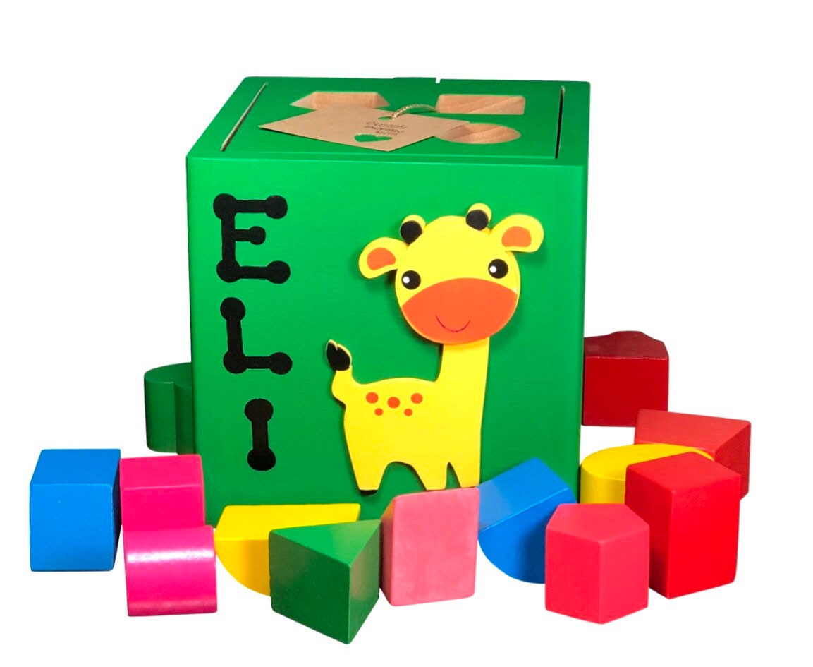 Wooden toys for 1 years old baby girl / custom Handmade in USA