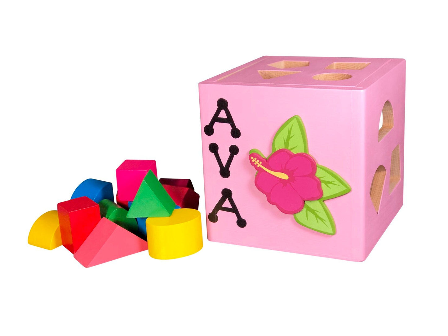Wooden butterfly toy, baby shape sorter, butterfly nursery decor,baby's first keepsake, baby gift from aunt, baby's first blocks, toy shapes