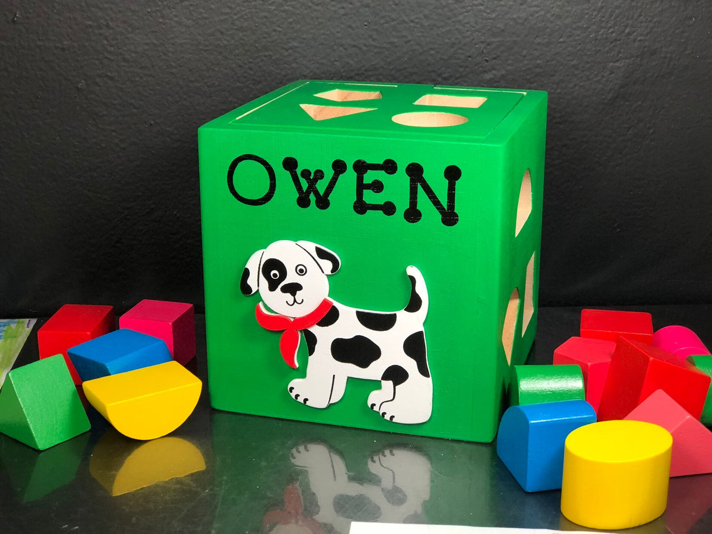 Baby shower gift idea wooden educational baby toys