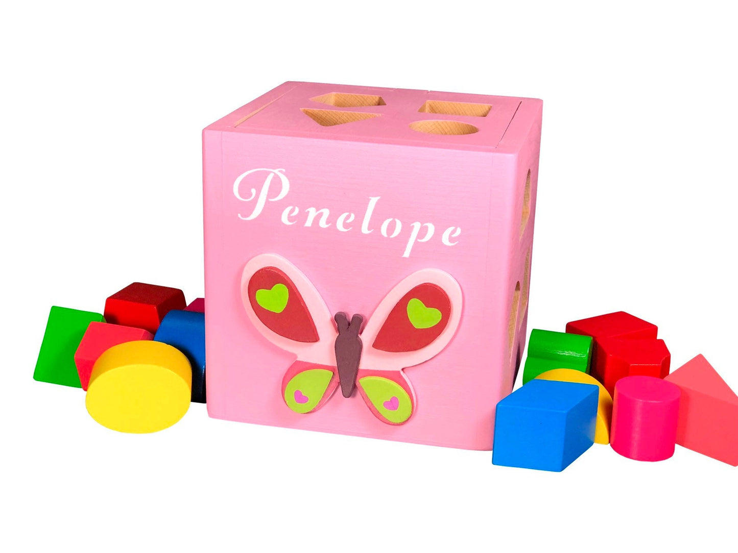 Baby toys / wooden baby toys / customized shape sorting box