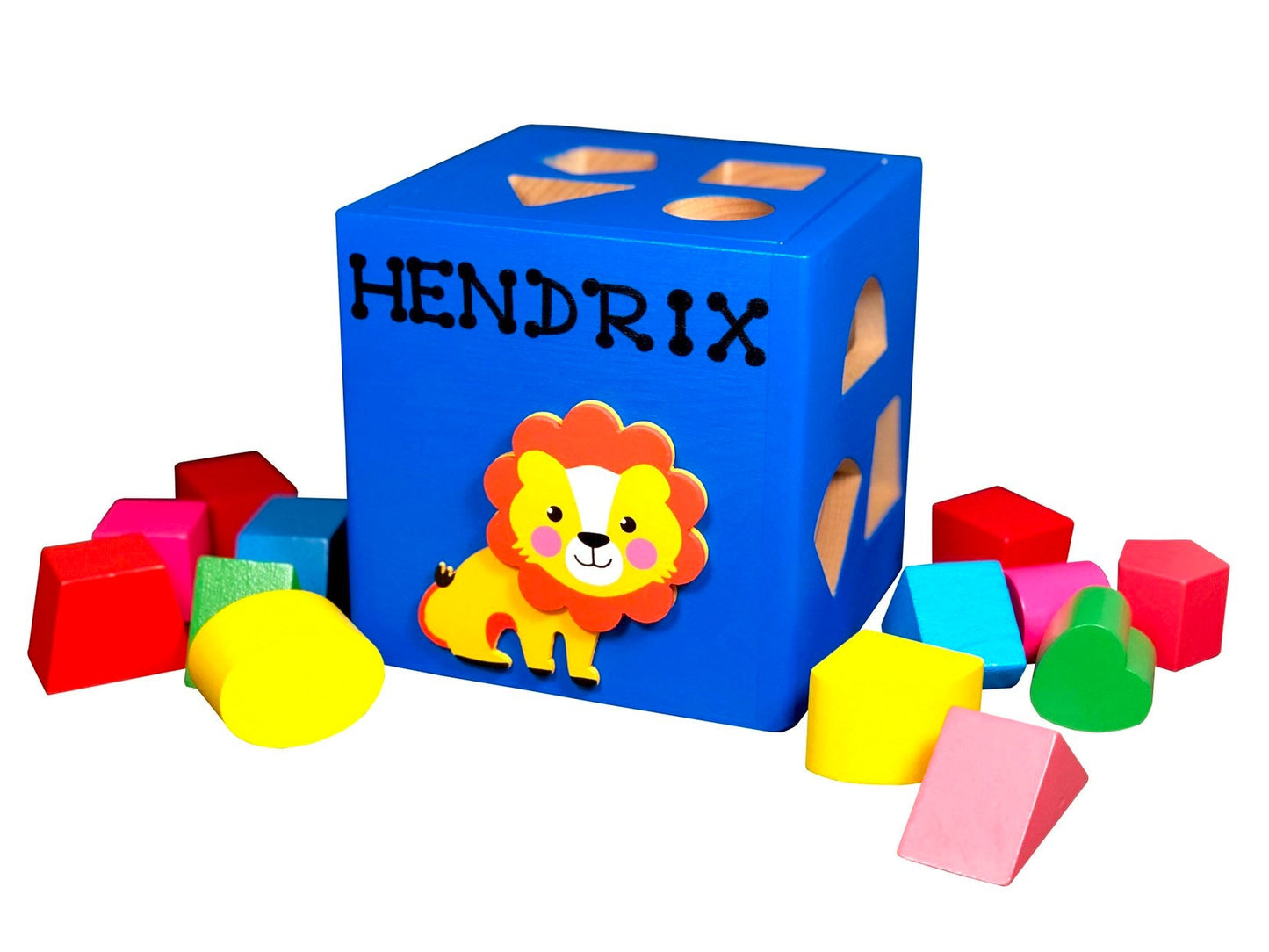 Baby toys / wooden baby toys / customized shape sorting box