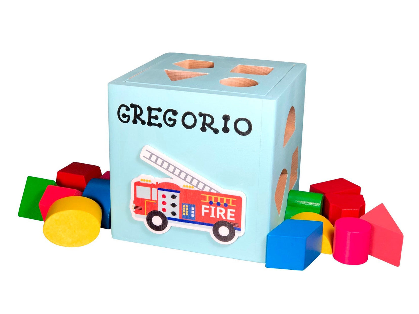 Baby toys / wooden baby toys / customized shape sorting box