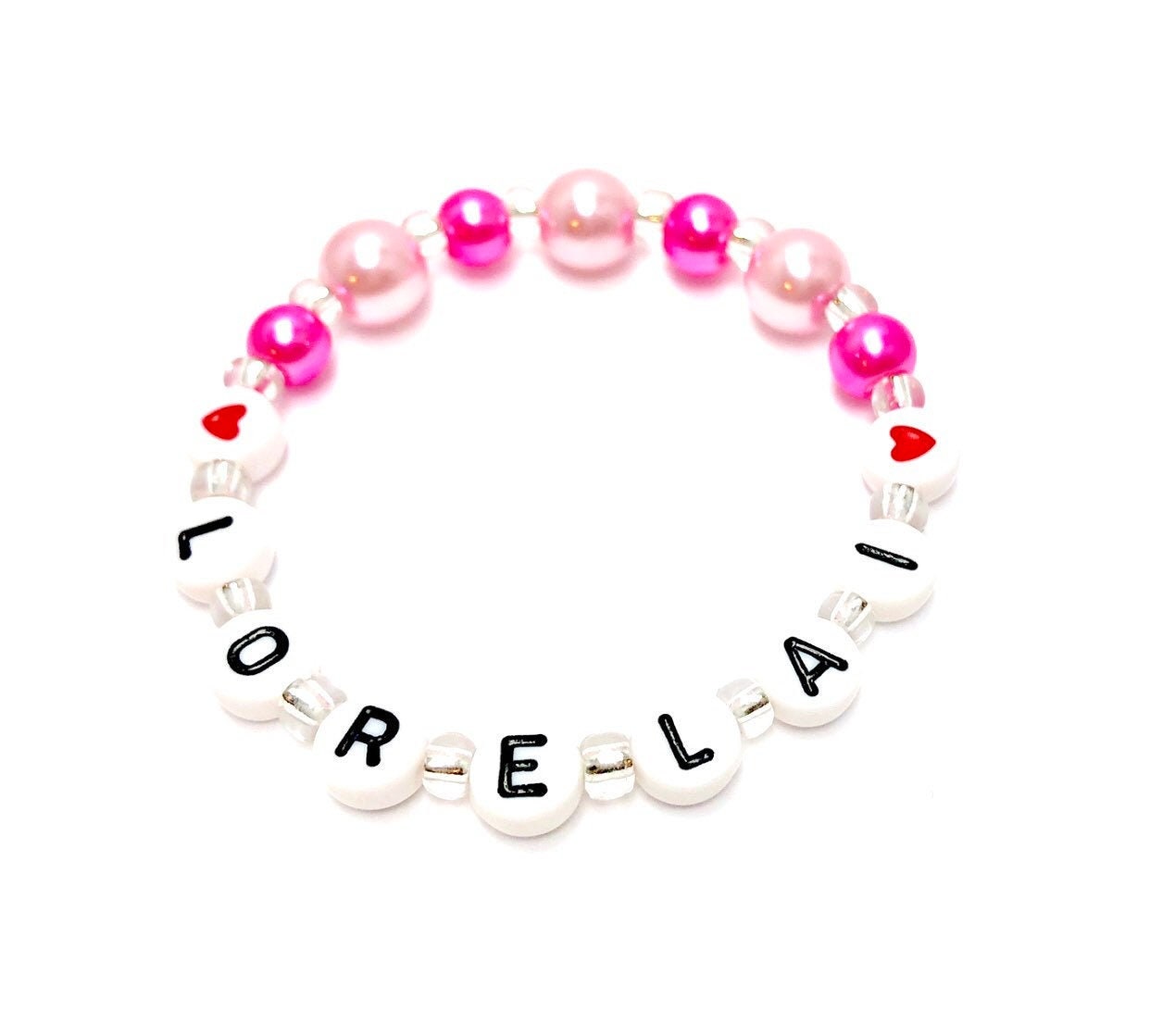 Valentines day gift for girls / Toddler valentines day gift / Girls heart bracelet