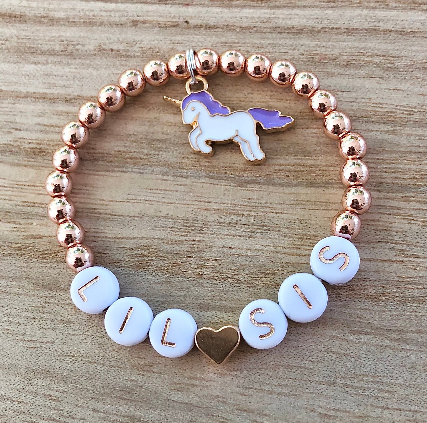 Big sister little sister gifts Unicorn bracelets