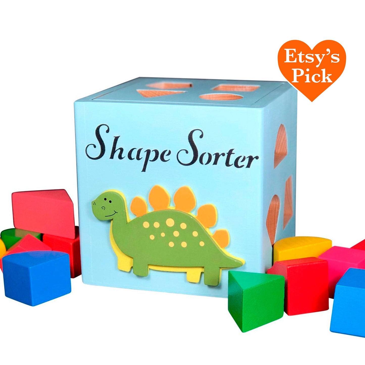 Fine motor skills toys baby and toddler / Dinosaur wooden toys