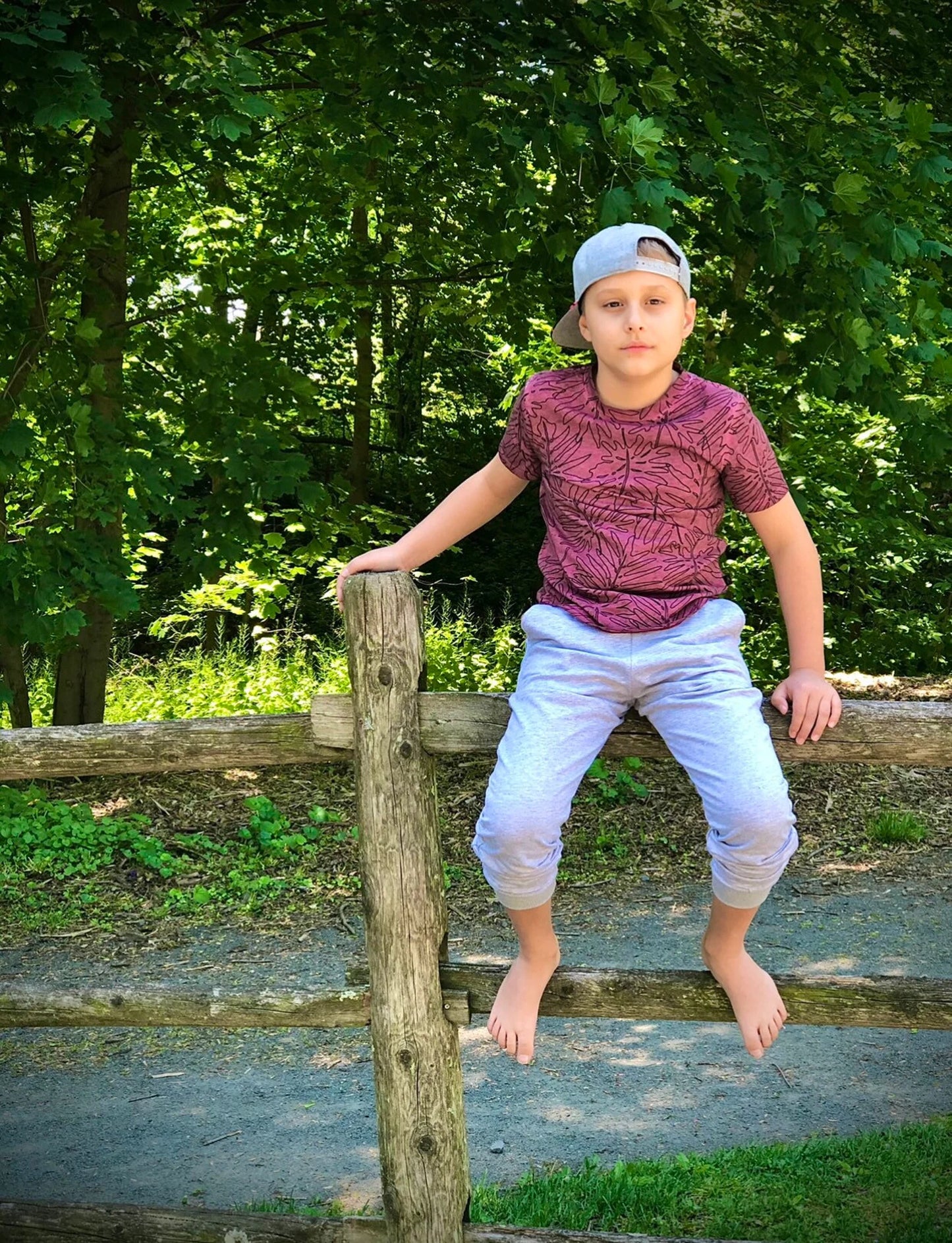 Kids sweatpants slim fit