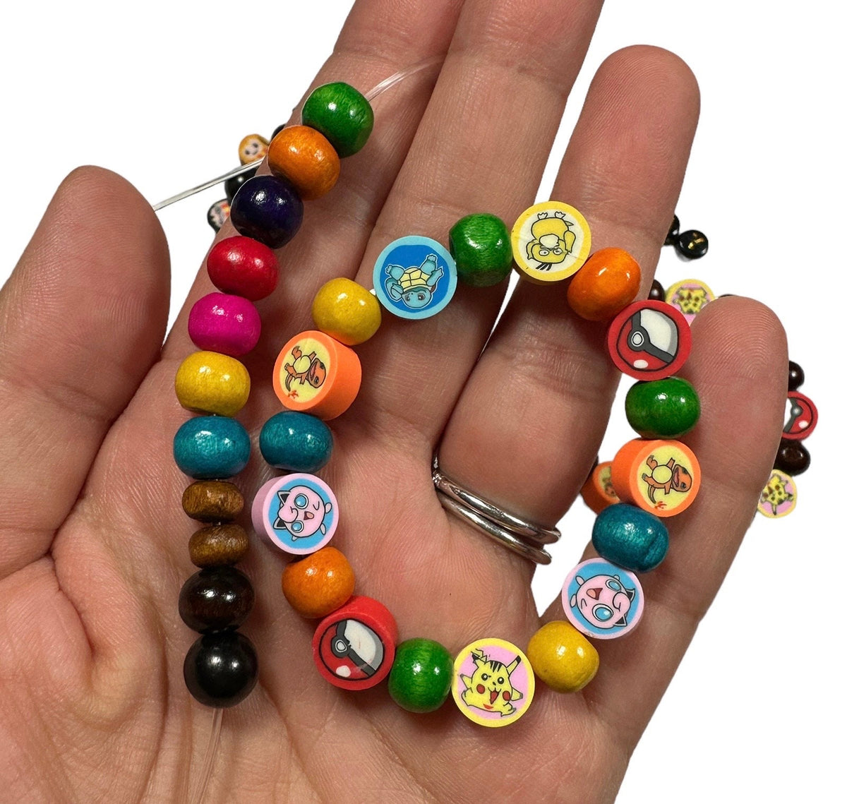 Personalized Superhero Inspired Name Bracelet | Custom Kids Stretch Bracelet | Comic Hero Birthday Gift for Boys