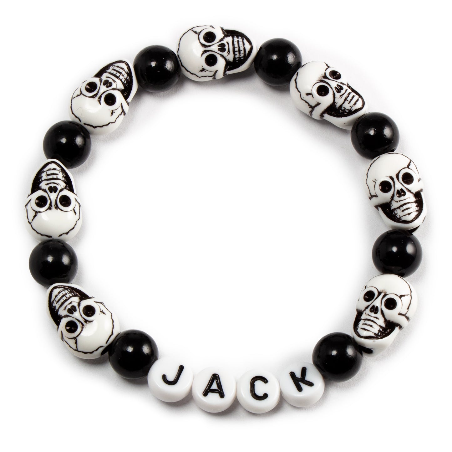 Boys bracelet skull / Halloween boys bracelet